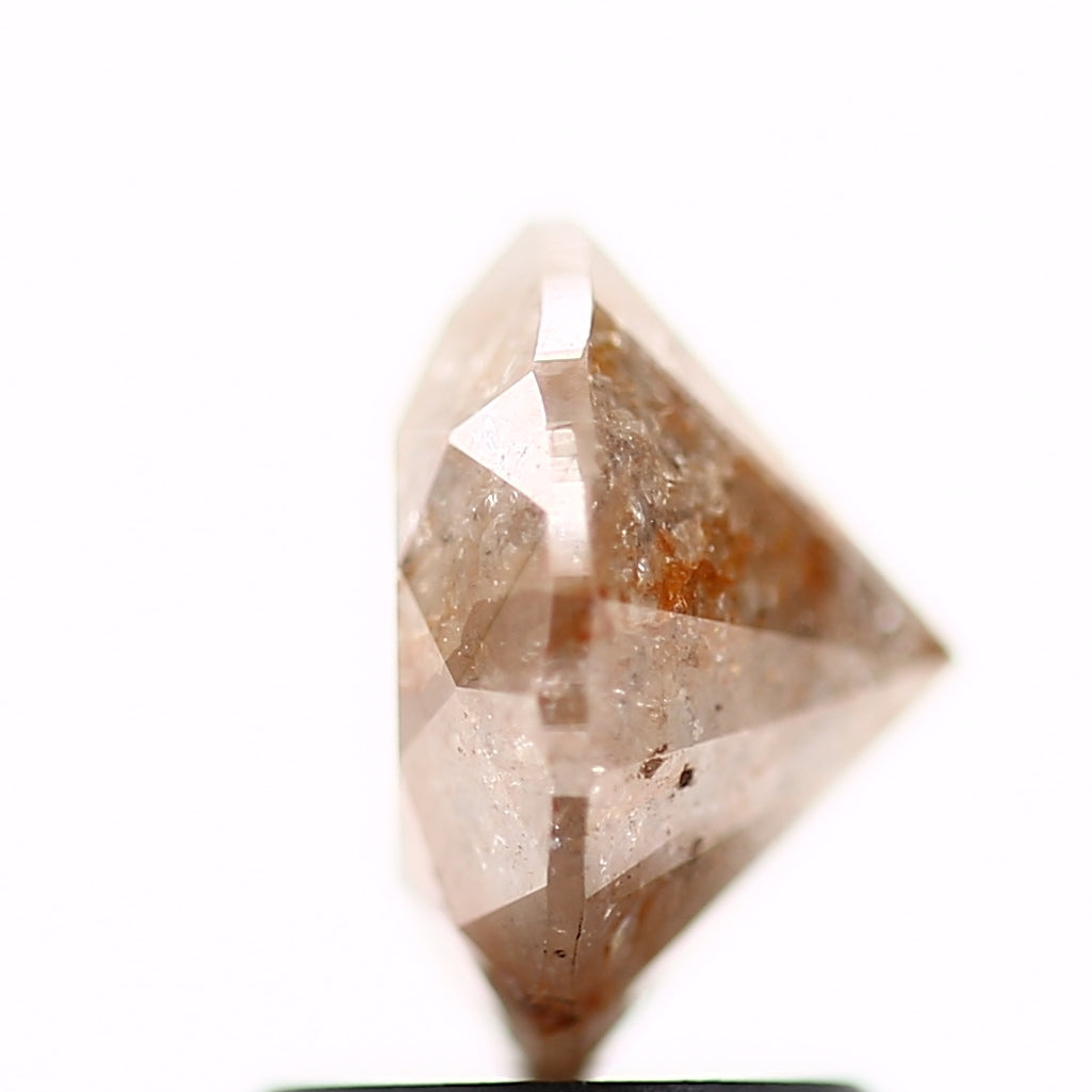 2.04 Carat Peach Fancy Round Shape Brilliant Cut Natural Loose Diamond