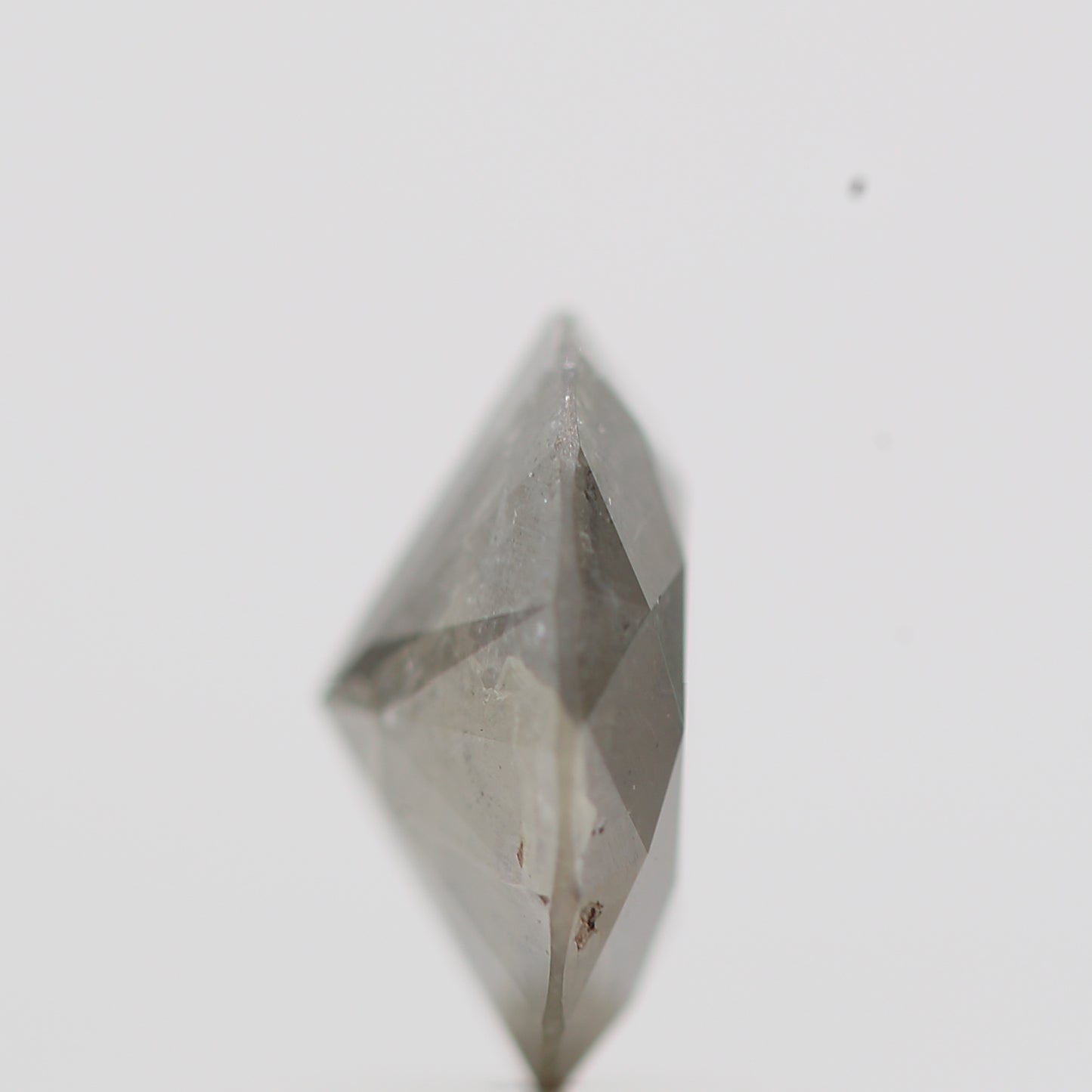 1.05 Carat Fancy Gray Rustic Round Brilliant Cut Natural Loose Diamond