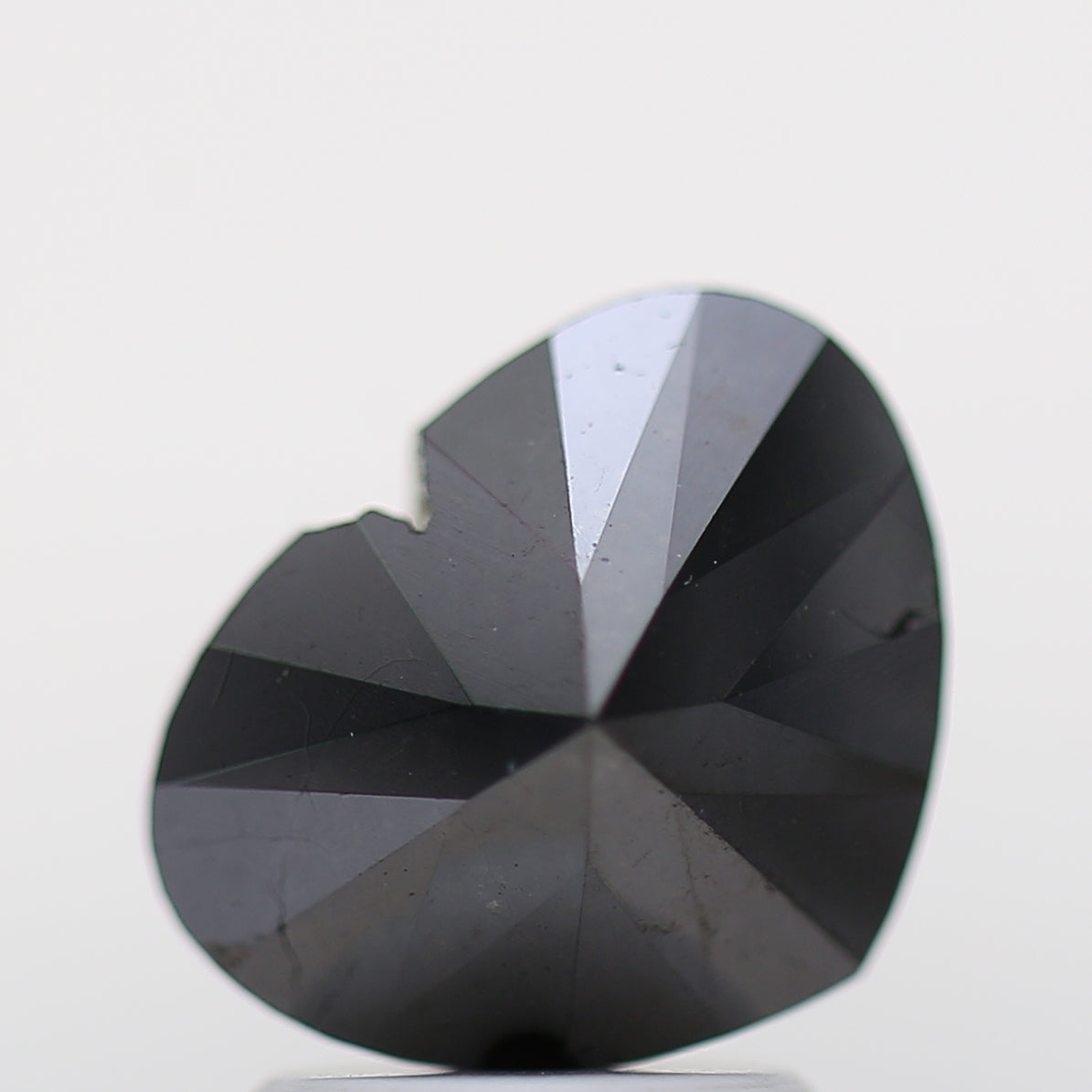 Heart Shape Fancy Black Natural Loose Diamond 2.19 Carat