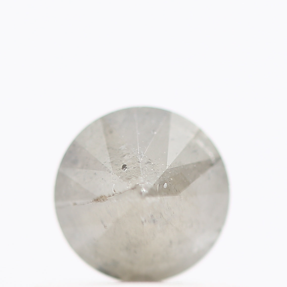 0.42 Carat Fancy Gray Round Shape Brilliant Cut Natural Loose Diamond