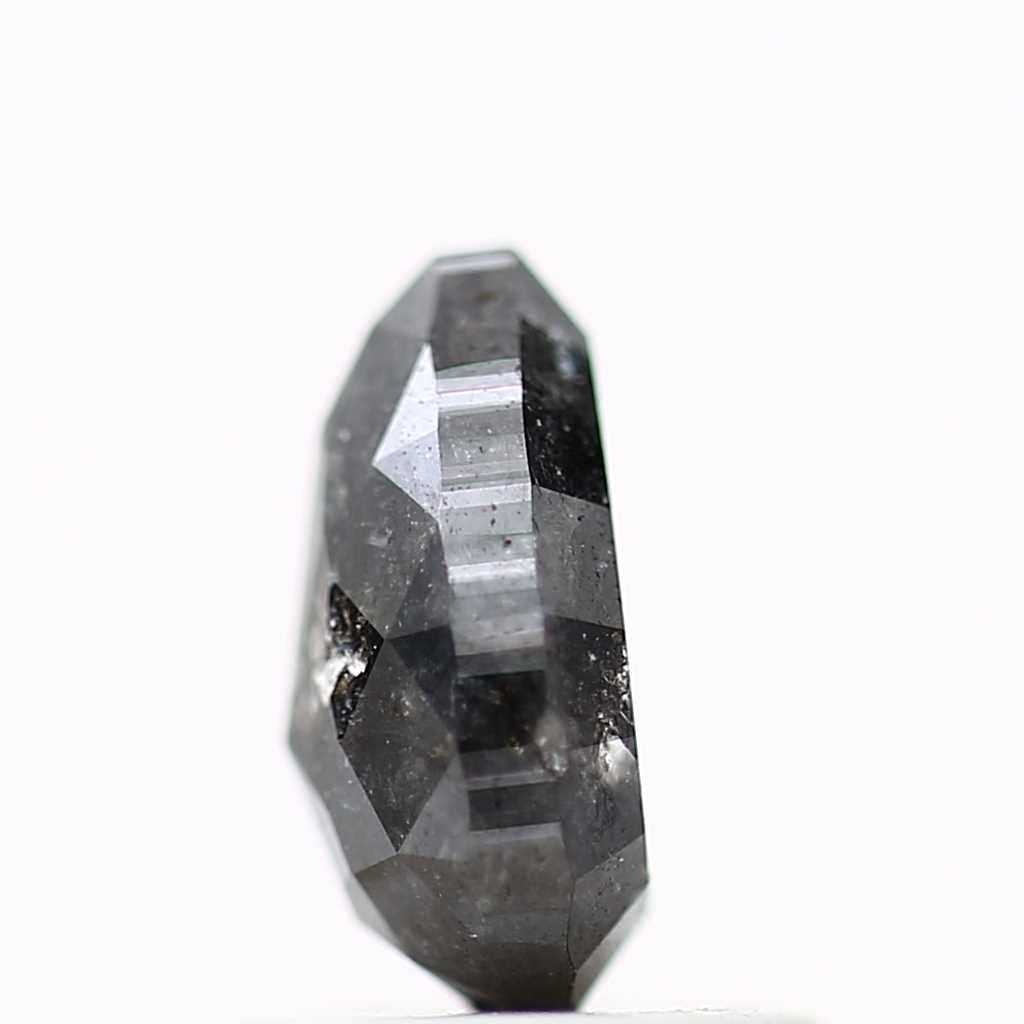 Salt and Pepper Diamond Fancy Gray Color 1.00 CT 7.30 x 4.74 x 3.30 MM Pear Cut Diamond! Natural Loose Diamond ! Christmas Gift for Her