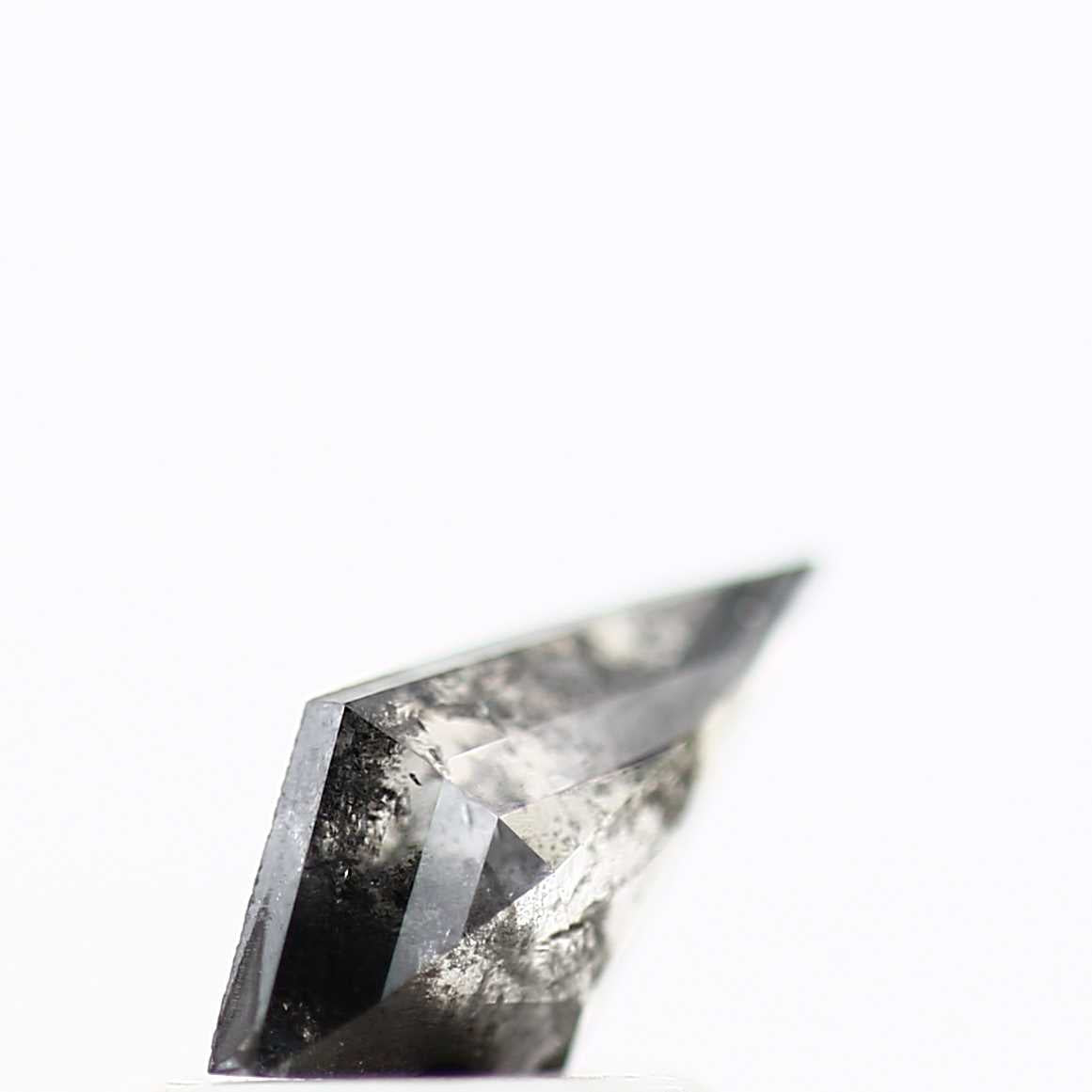Salt and Pepper Diamond ! Fancy Gray Color Kite Diamond for Engagement Ring ! Natural Loose Diamond ! 0.50 Carat Unique Rare Diamond For Her