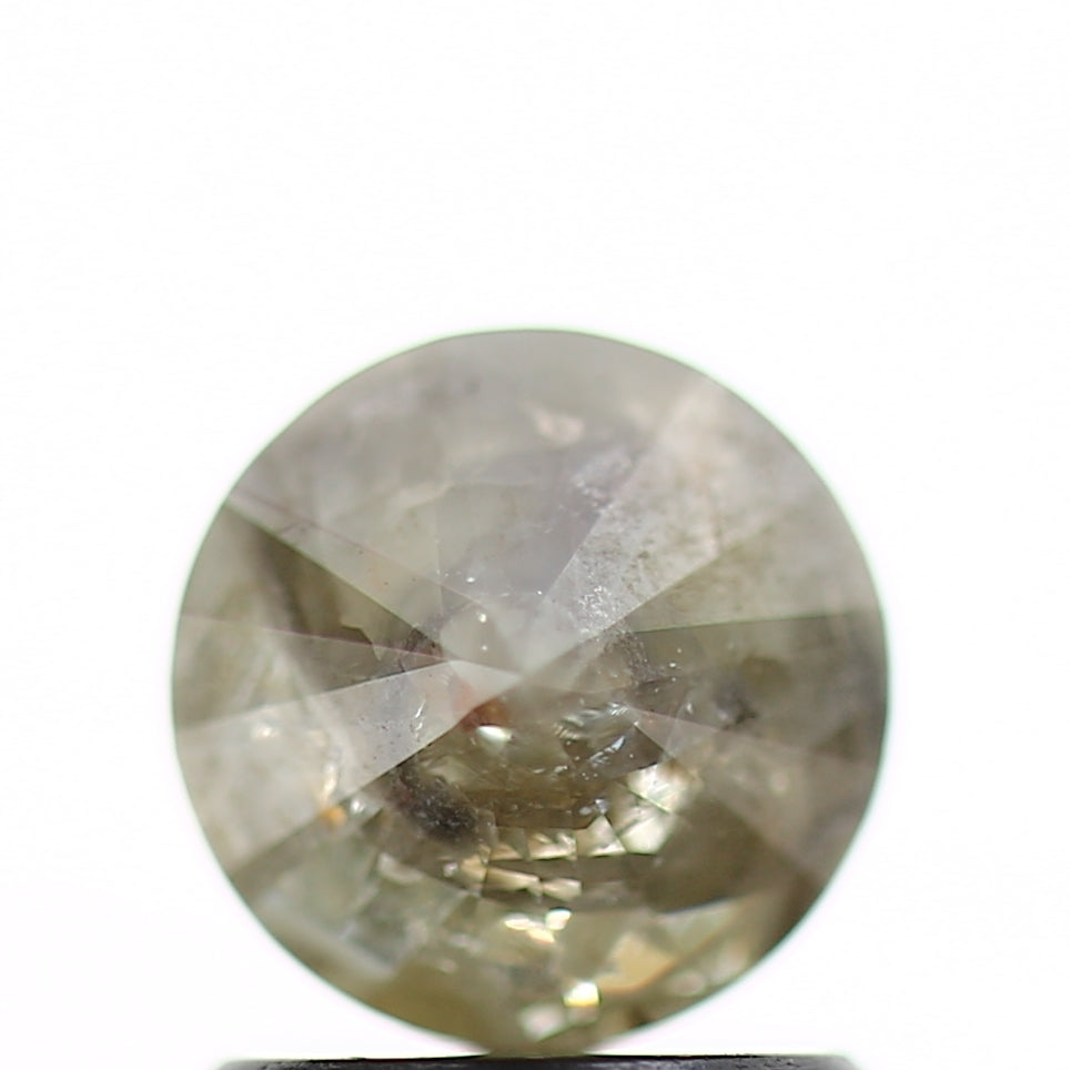1.05 Carat Fancy Gray Round Shape Diamond Natural Loose Diamond