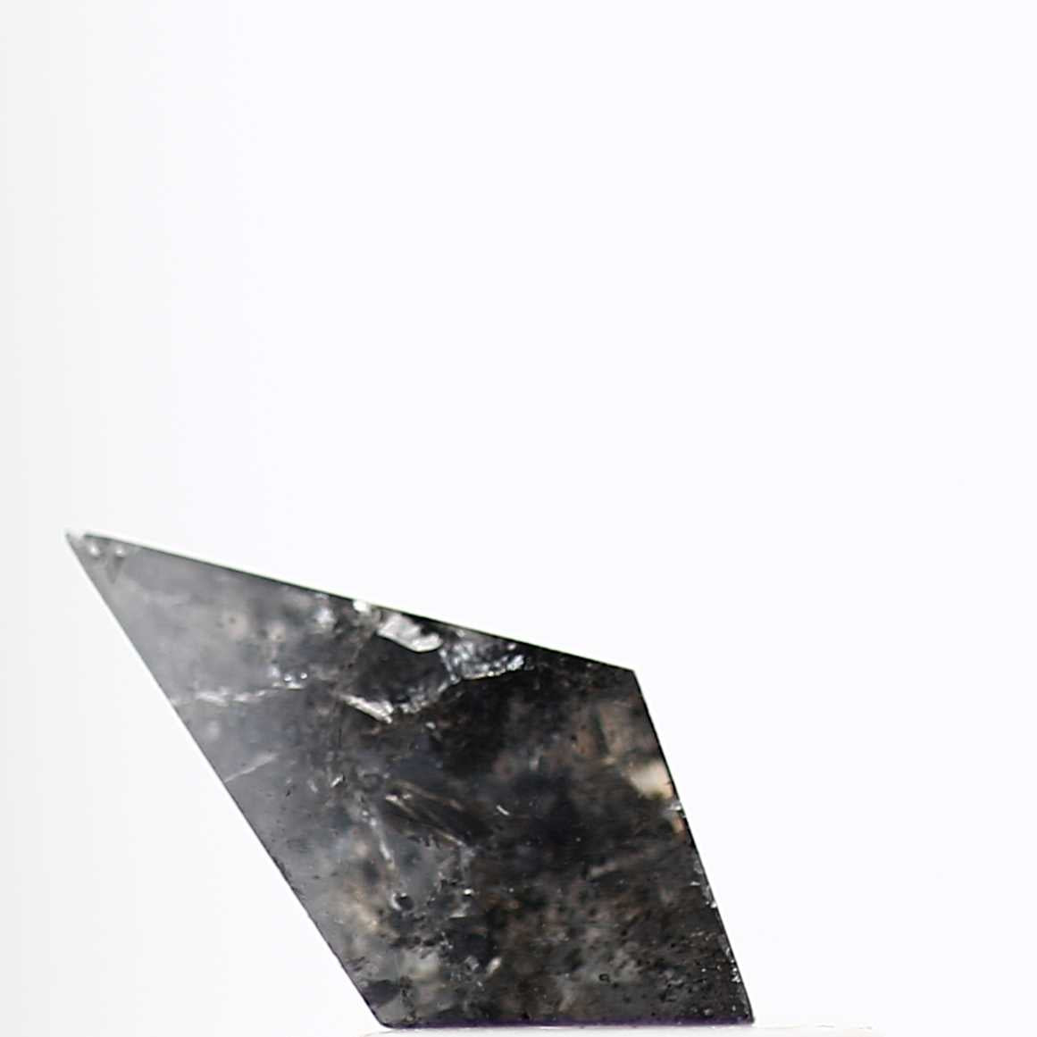 Salt and Pepper Kite Diamond ! Fancy Gray Color Diamond for Engagement Ring ! Natural Loose Diamond ! 0.55 Ct Gorgeous Diamond For Her