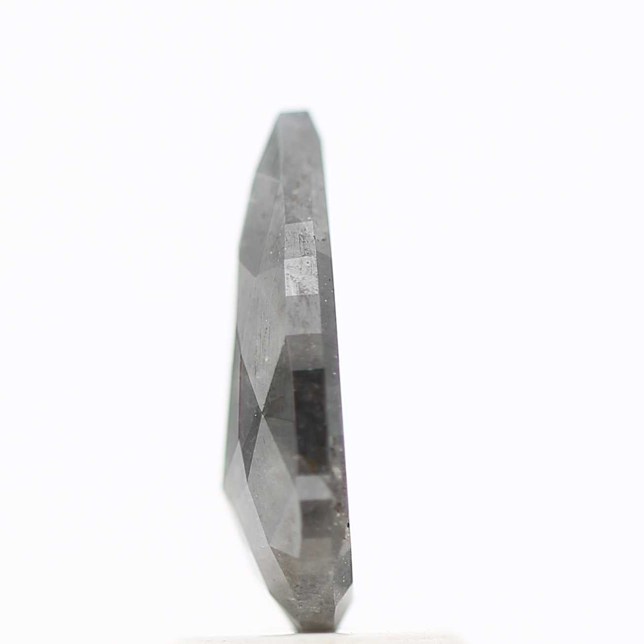 Salt and Pepper Diamond Fancy Gray Color 1.14 CT 10.22 X 5.68 X 2.43 MM Pear Cut Diamond! Natural Loose Diamond ! Christmas Gift for Her