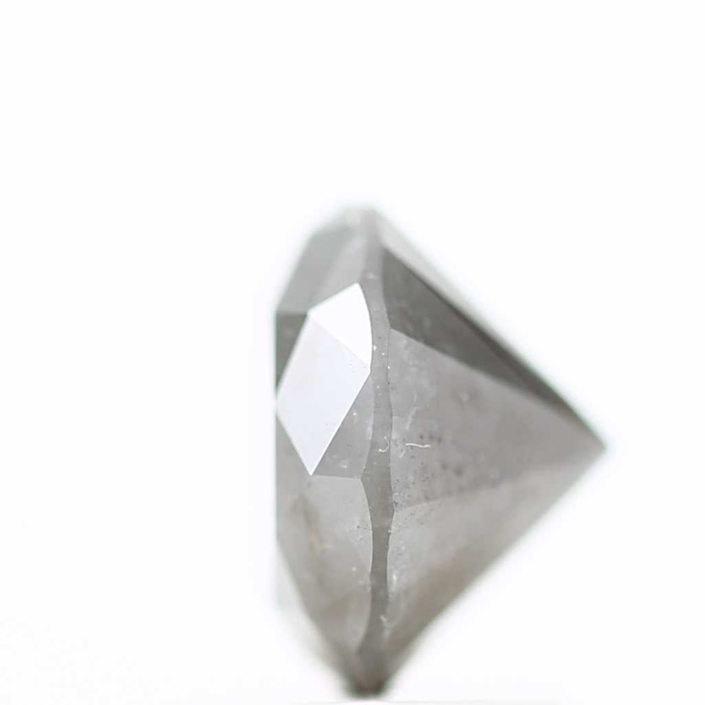 1.62 Carat Fancy Gray Round Shape Brilliant Cut Natural Loose Diamond