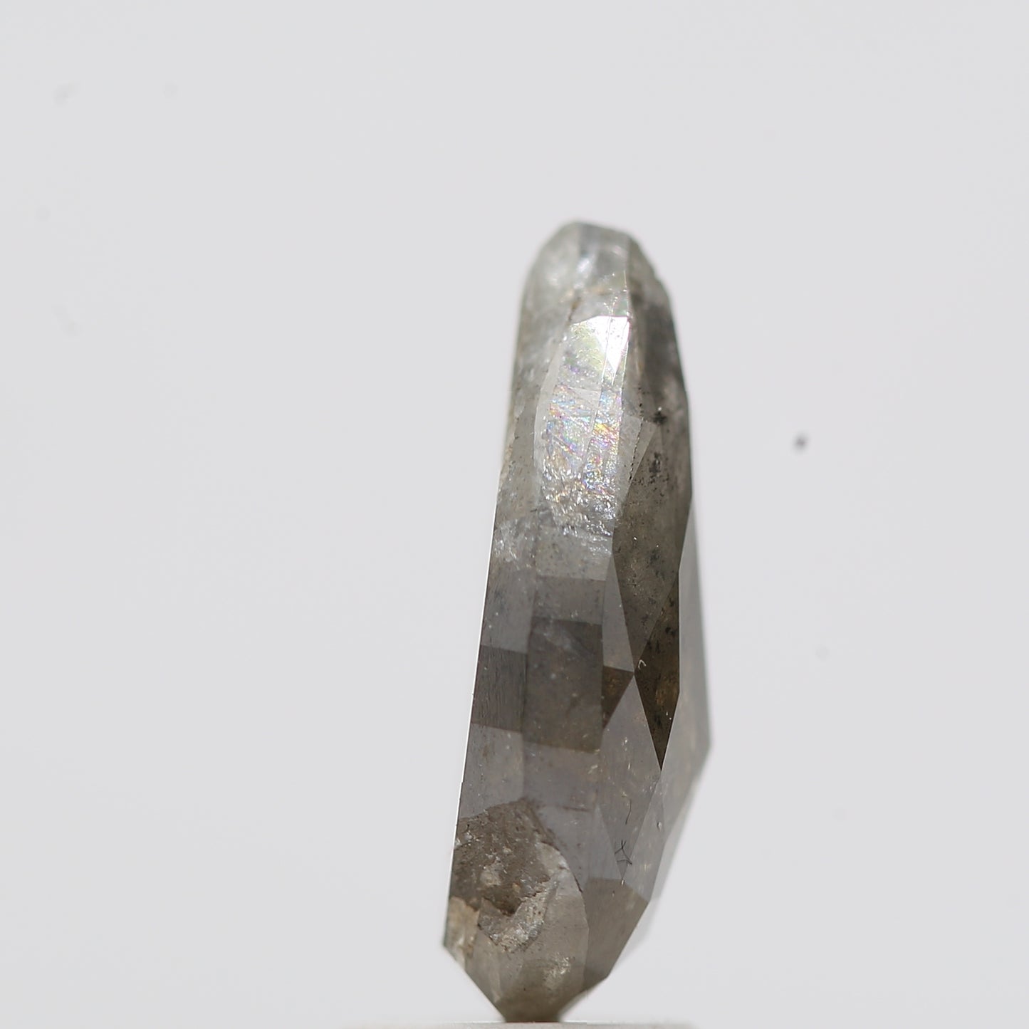 Salt and Pepper Diamond Fancy Gray Color 3.25 CT 12.60 x 7.50 x 3.80 MM Pear Cut Diamond! Natural Loose Diamond ! Christmas Gift for Her
