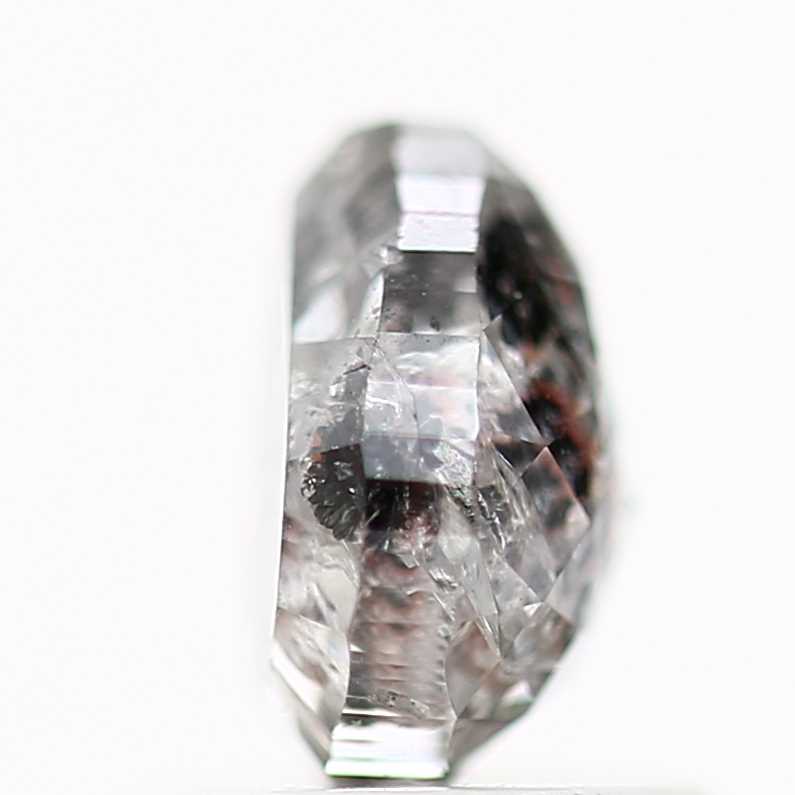 Salt and Pepper Diamond Fancy Gray Color 1.14 CT 6.30 x 5.70 x 3.42 MM Pear Cut Diamond! Natural Loose Diamond ! Christmas Gift for Her