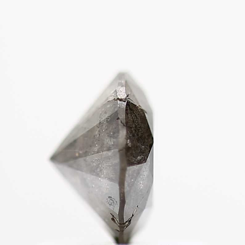 0.72 Carat Fancy Gray Round Shape Brilliant Cut Natural Loose Diamond