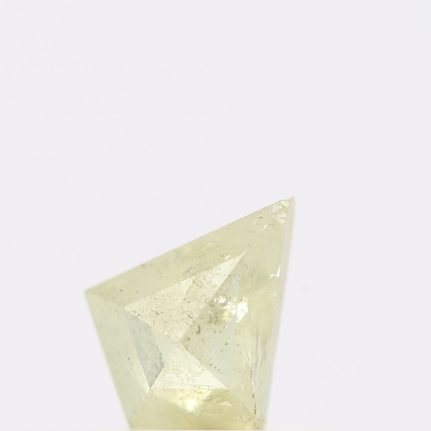 Salt and Pepper Diamond ! Fancy Yellow Color Kite Diamond for Engagement Ring ! Natural Loose Diamond ! 0.35 Carat Gorgeous Diamond For Her