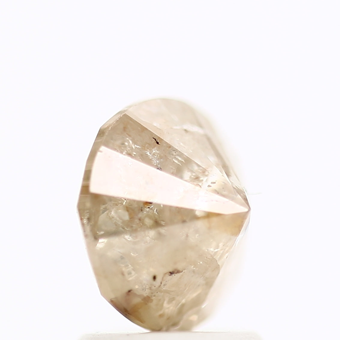 1.99 Carat Fancy Brown Round Shape Brilliant Cut Natural Loose Diamond