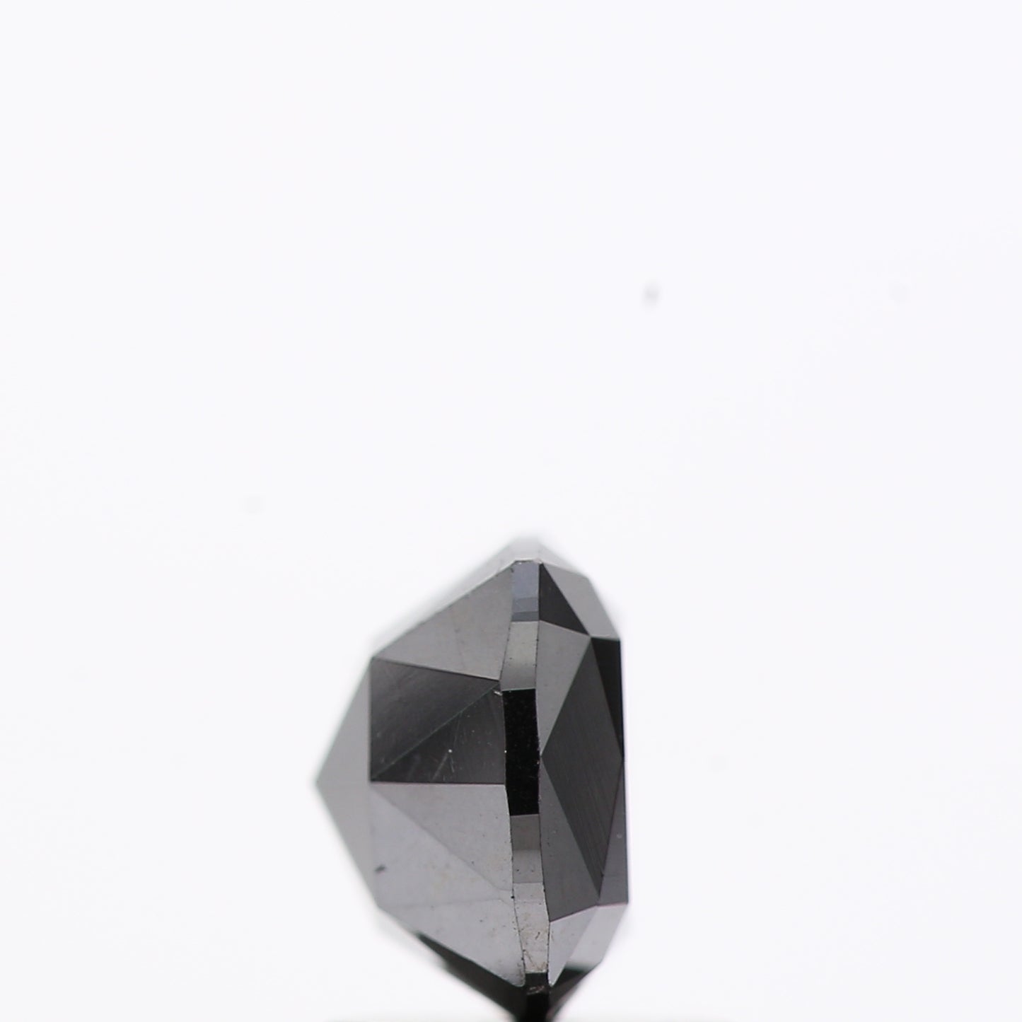 1.68 Ct Natural Black Cushion Full Cut Loose Diamond for Jewelery