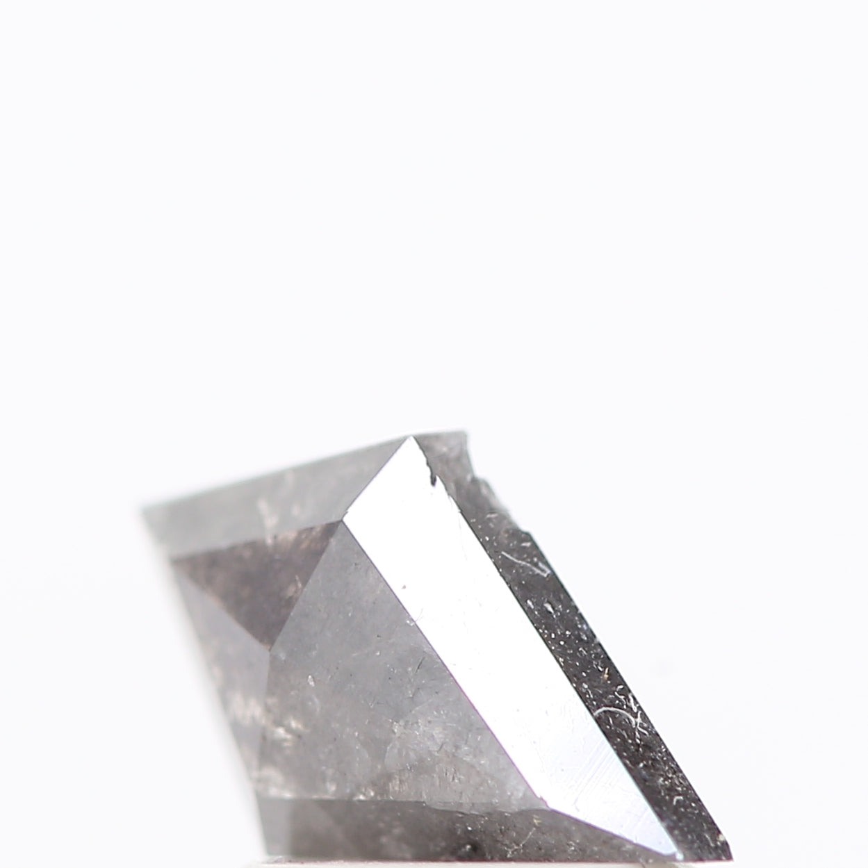 Salt and Pepper Diamond ! Fancy Gray Color Kite Diamond for Engagement Ring ! Natural Loose Diamond ! 0.78 Carat Gorgeous Diamond For Her