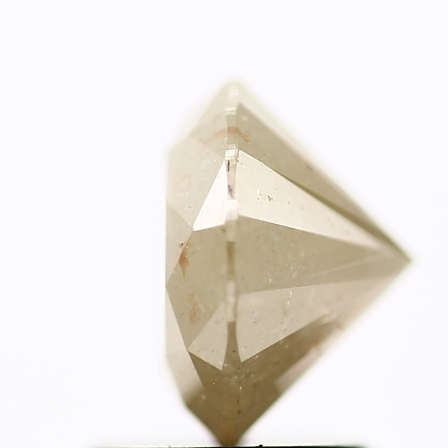 1.57 Carat Yellow Rustic Round Cut Natural Loose Diamond