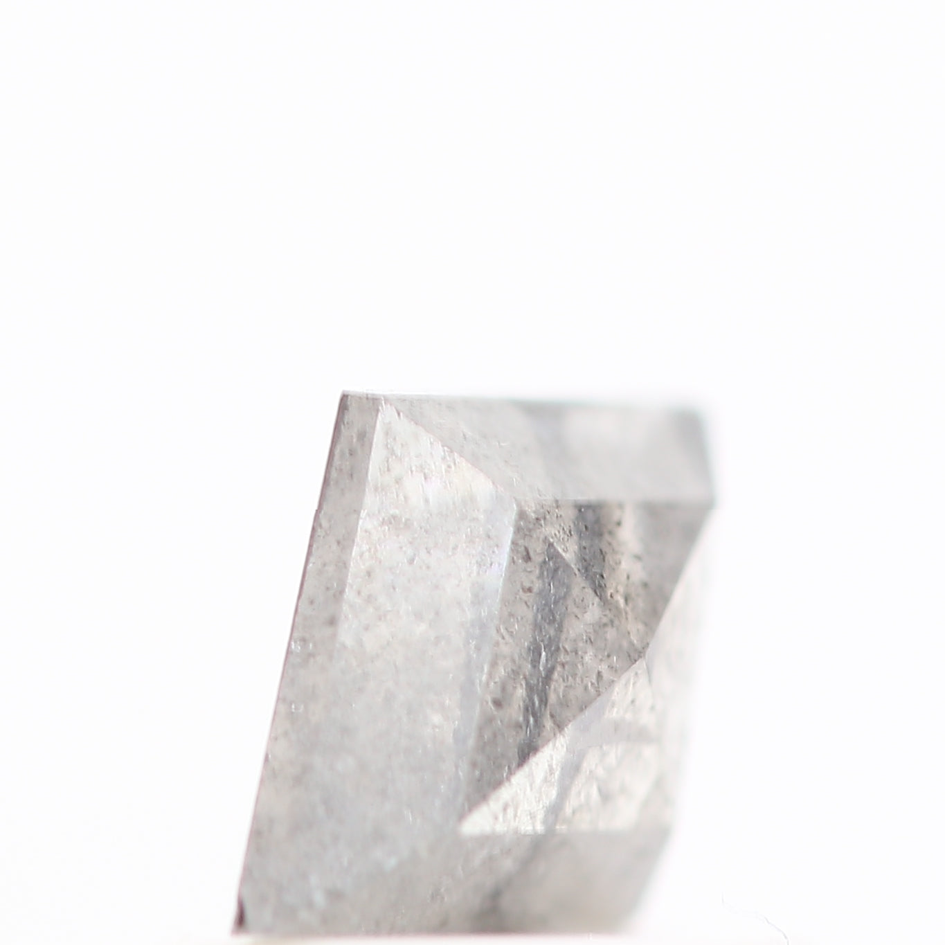 Salt and Pepper Diamond ! Fancy Gray Color Kite Diamond for Engagement Ring ! Natural Loose Diamond ! 0.46 Carat Gorgeous Diamond For Her