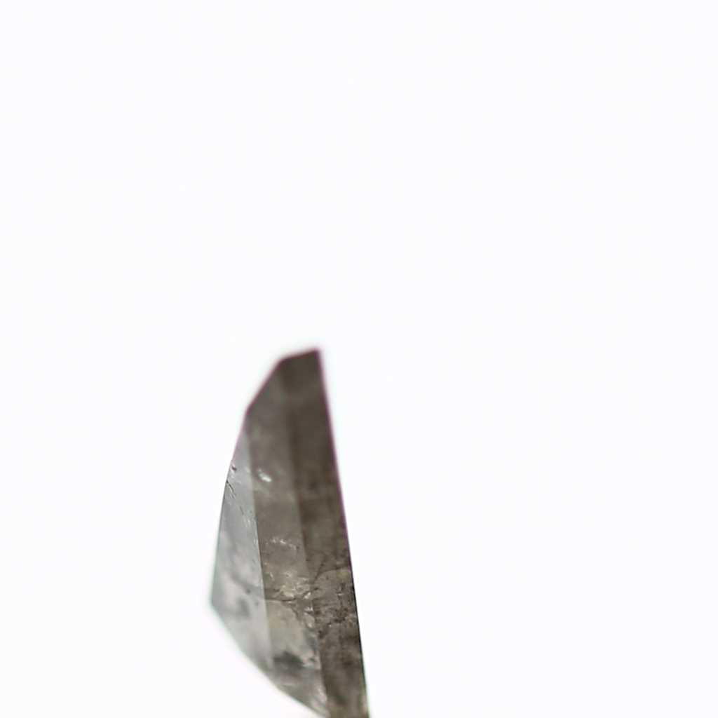 Salt and Pepper Diamond ! Fancy Gray Color Kite Diamond for Engagement Ring ! Natural Loose Diamond ! 0.43 Carat Gorgeous Diamond For Her