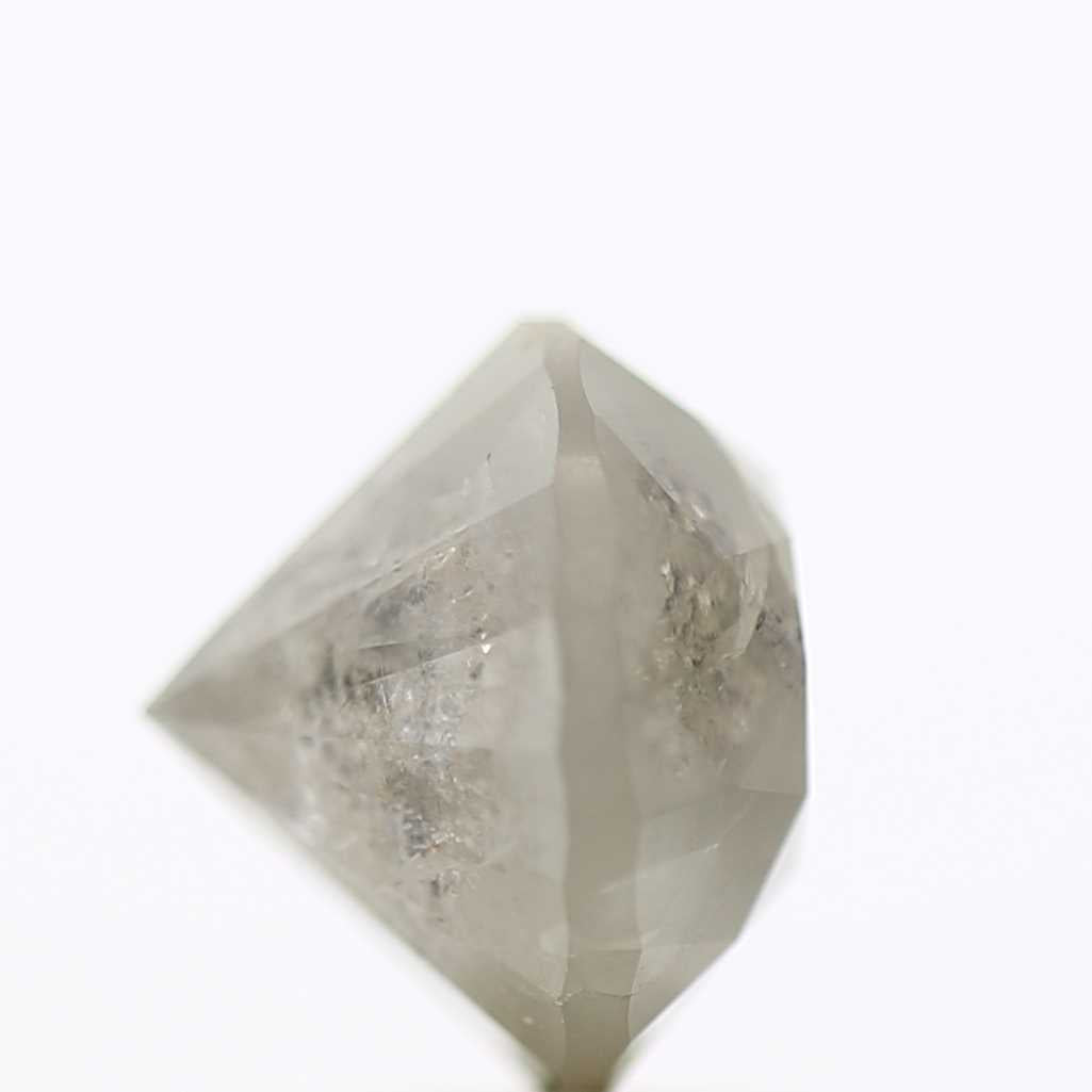 3.34 Carat Fancy Gray Round Shape Brilliant Cut Natural Loose Diamond