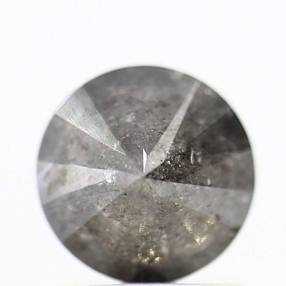 1.15 Carat Fancy Gray Round Shape Brilliant Cut Natural Loose Diamond