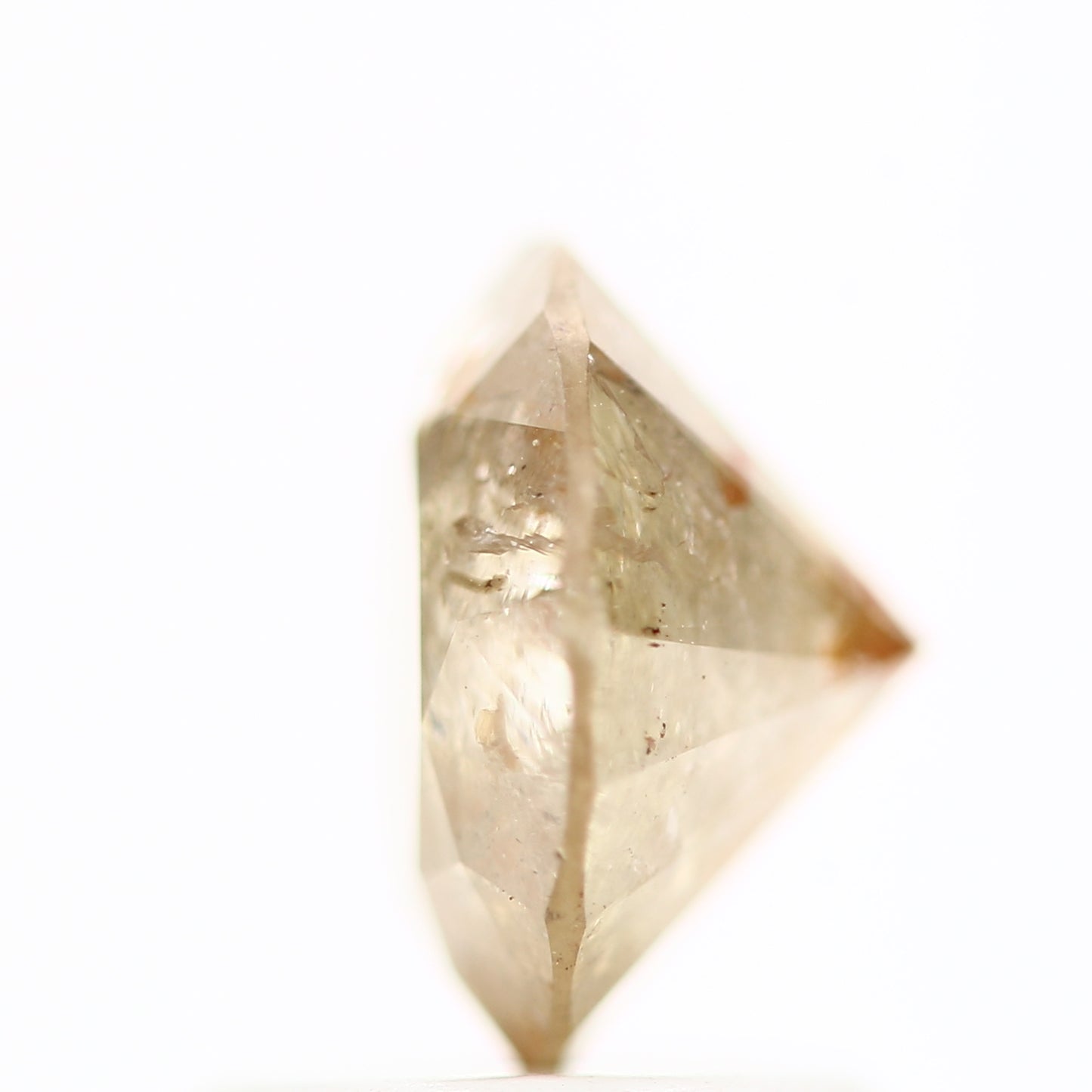 1.30 Carat, Celestial Fancy Orange Yellow Diamond, Round Shape
