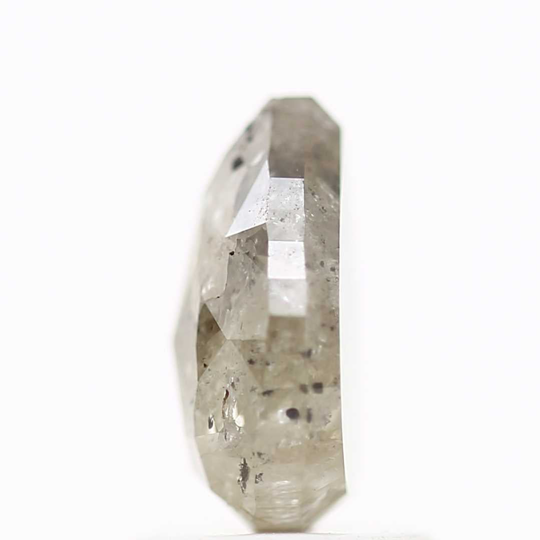 Salt and Pepper Diamond Fancy Gray Color 1.43 CT 8.27 x 5.68 x 3.34 MM Pear Cut Diamond! Natural Loose Diamond ! Christmas Gift for Her