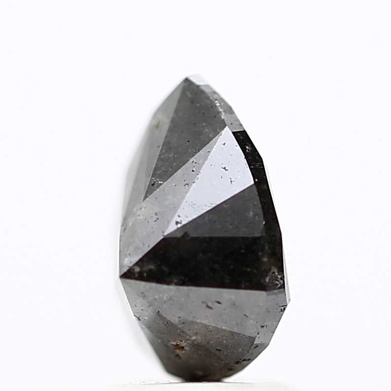 Salt and Pepper Diamond Fancy Gray Color 1.93 CT 9.10 x 6.60 x 4.90 MM Pear Cut Diamond! Natural Loose Diamond ! Christmas Gift for Her