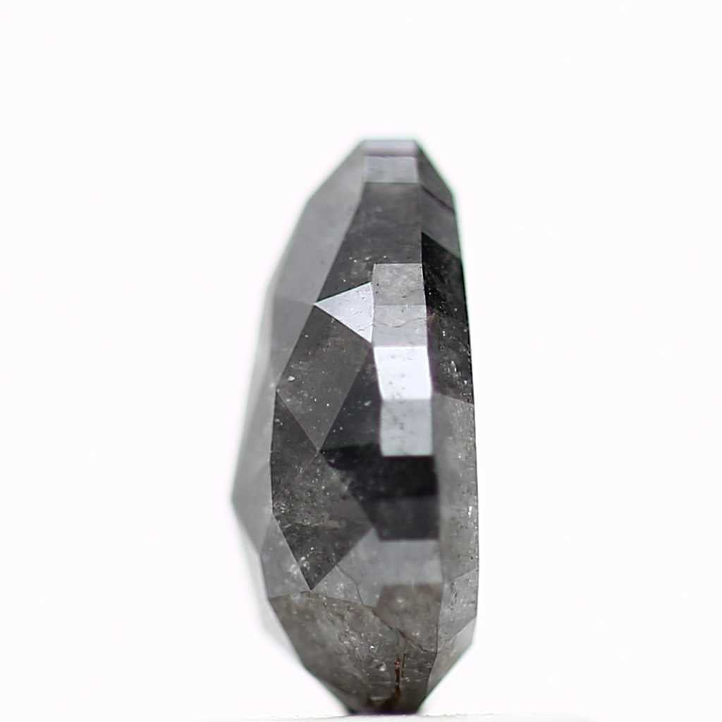 Salt and Pepper Diamond Fancy Gray Color 1.22 CT 7.79 x 5.48 x 3.18 MM Pear Cut Diamond! Natural Loose Diamond ! Christmas Gift for Her