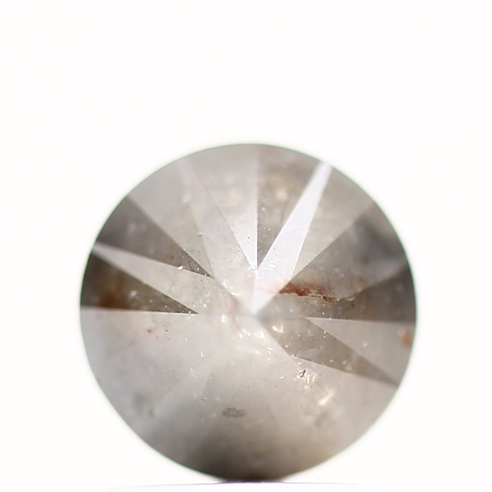 1.34 Carat Fancy Gray Round Shape Brilliant Cut Natural Loose Diamond