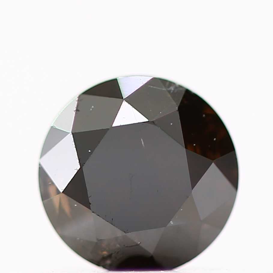 0.34 Carat Fancy Red Brown Round Shape Brilliant Cut Natural Loose Diamond