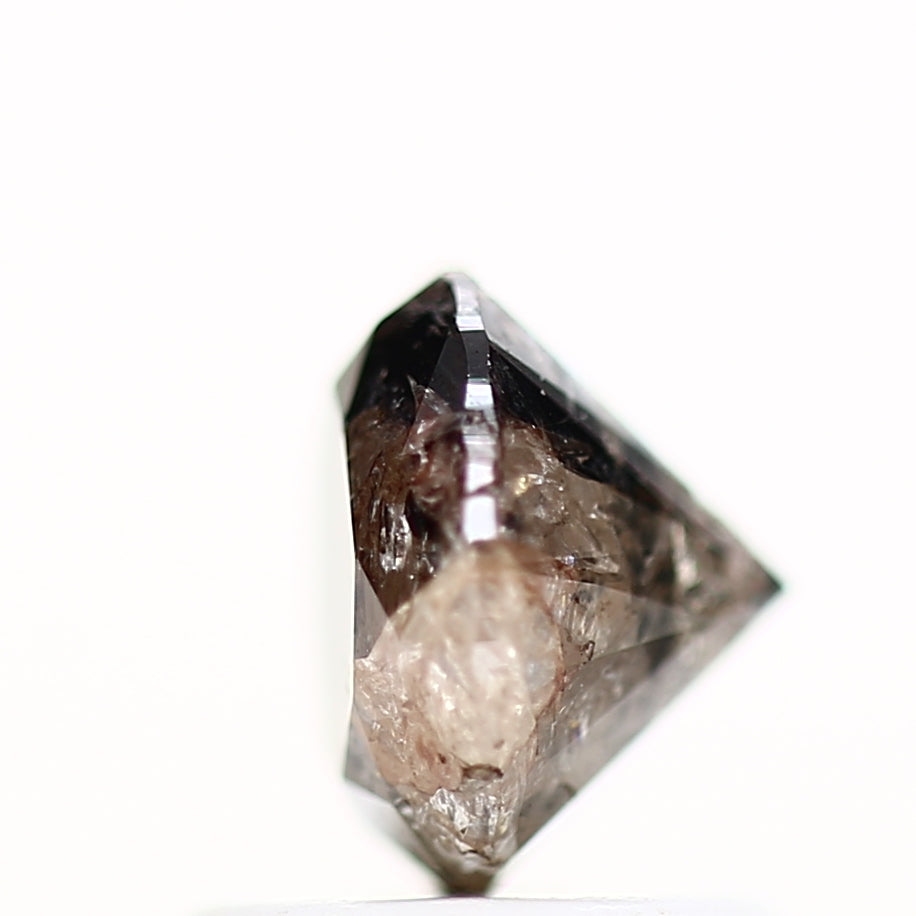 1.07 Carat Fancy Brown Gray Round Shape Diamond Natural Loose Diamond