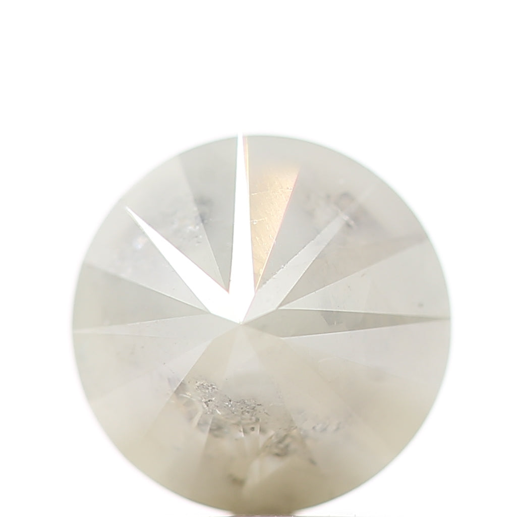 1.69 Carat Gray Rustic Round Shape Brilliant Cut Natural Loose Diamond