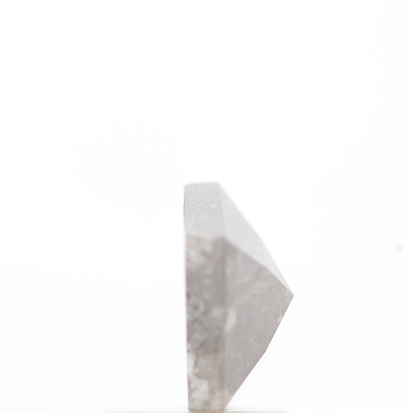 salt and pepper diamond ! 1.45 Ct 11.40 x 7.60 x 3.30 MM natural gray kite loose diamond for engagement ring for her