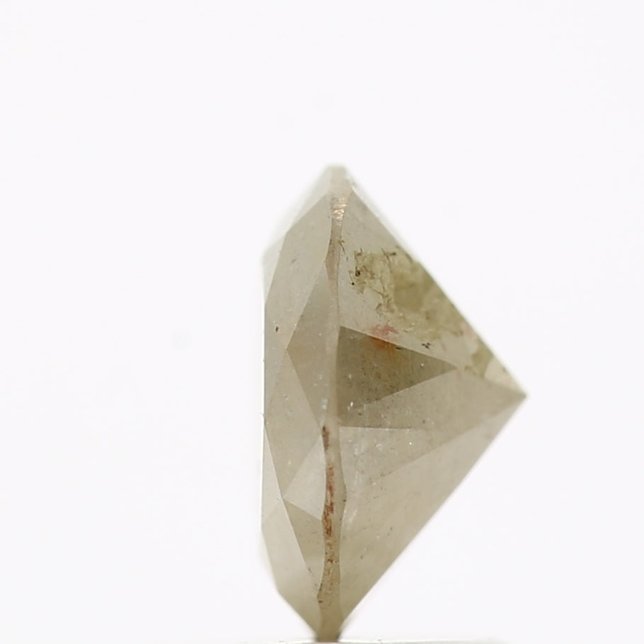 1.35 Carat Yellow Rustic Round Brilliant Cut Natural Loose Diamond