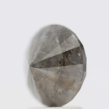 2.60 Carat Fancy Gray Round Shape Brilliant Cut Natural Loose Diamond