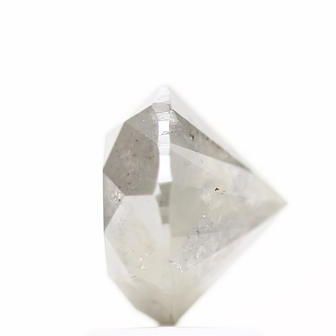 2.50 Carat Fancy Gray Round Shape Brilliant Cut Natural Loose Diamond