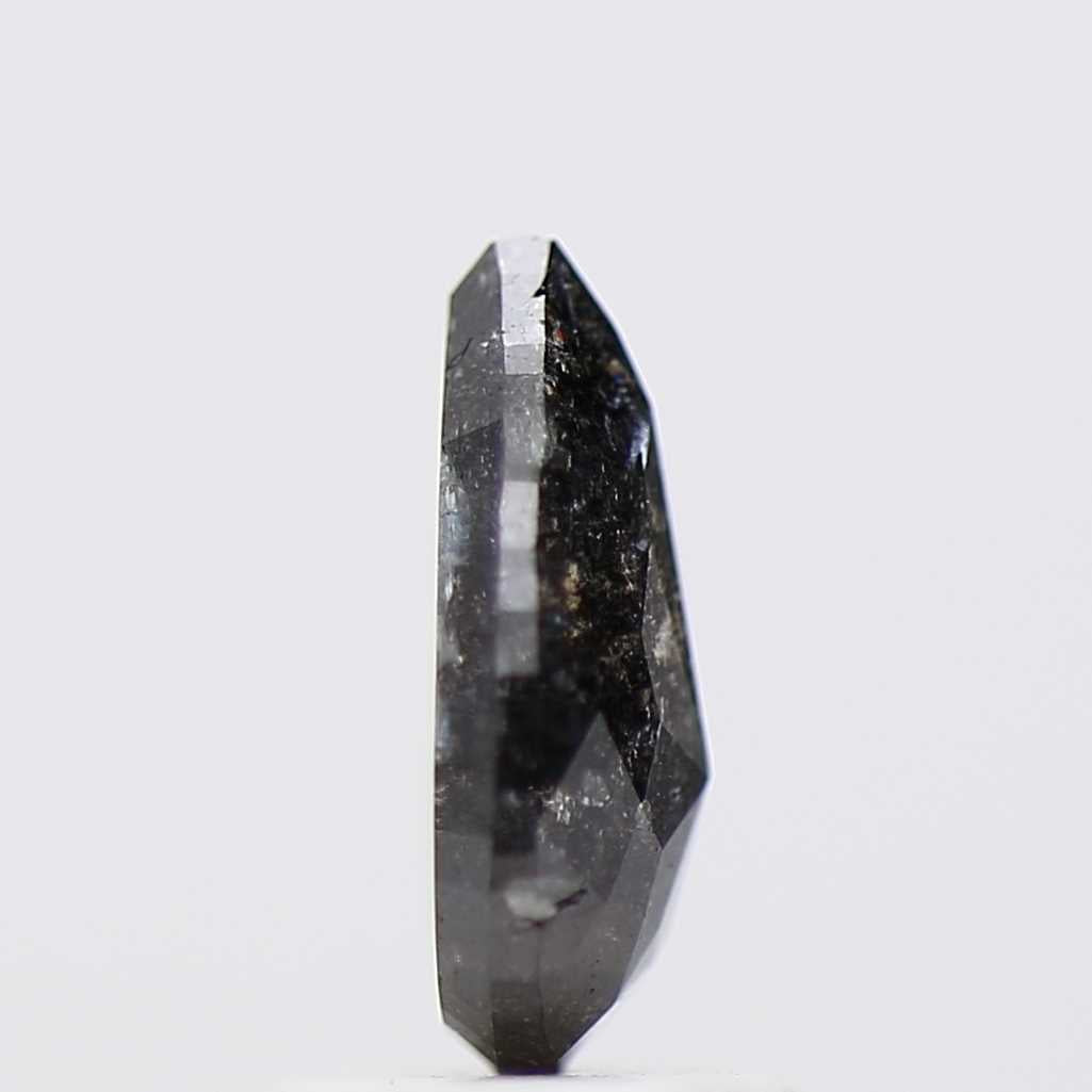 Salt and Pepper Diamond Fancy Gray Color 1.13 CT 8.98 x 5.30 x 3.80 MM Pear Cut Diamond! Natural Loose Diamond ! Christmas Gift for Her