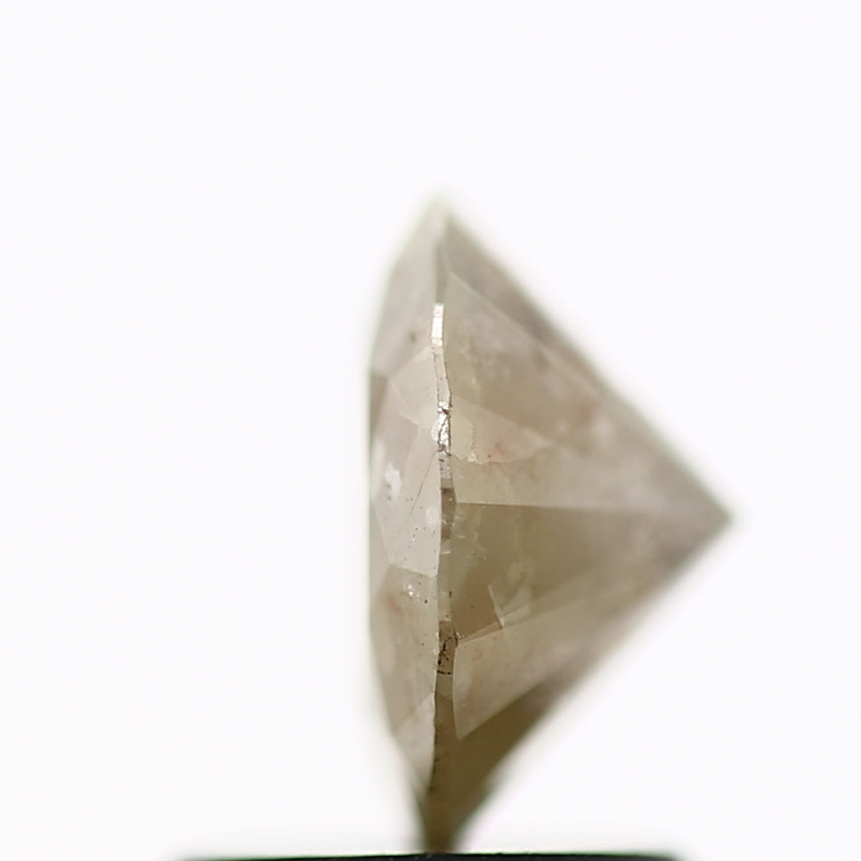 1.22 Carat Gray Brown Round Brilliant Cut Natural Loose Diamond