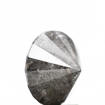 2.18 Carat Fancy Gray Round Brilliant Cut Natural Loose Diamond