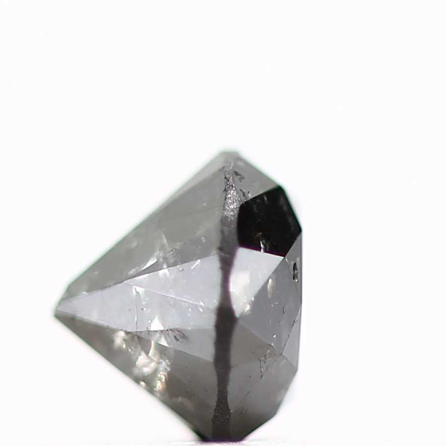0.32 Carat Fancy Black Round Shape Brilliant Cut Natural Loose Diamond