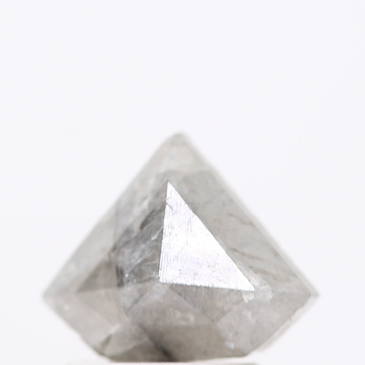 Salt and Pepper Kite Diamond ! 1.12 Ct 8.00 x 6.70 x 3.00 MM Natural Gray Loose Diamond for Engagement Ring for Her