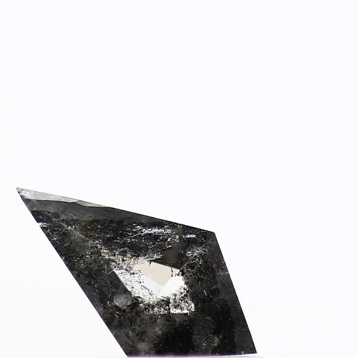 Salt and Pepper Diamond ! Fancy Gray Color Kite Diamond for Engagement Ring ! Natural Loose Diamond ! 0.50 Carat Unique Rare Diamond For Her