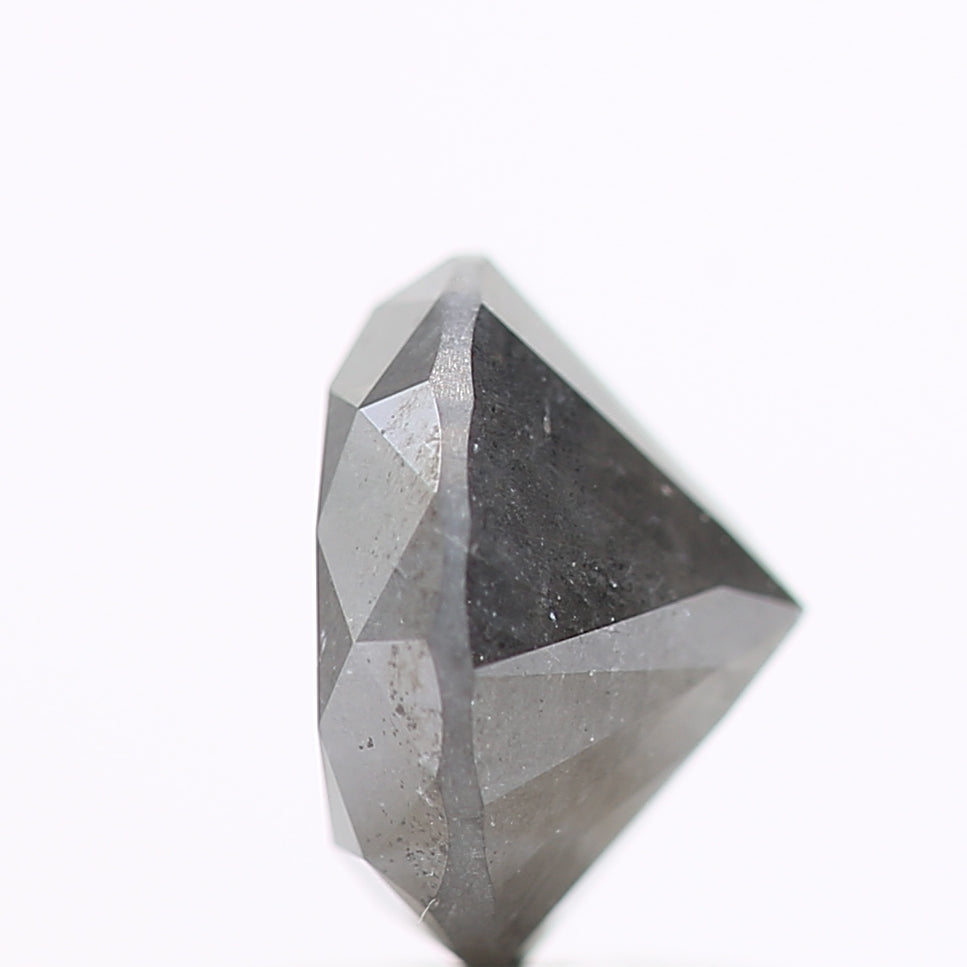 1.36 Carat Fancy Gray Round Shape Brilliant Cut Natural Loose Diamond