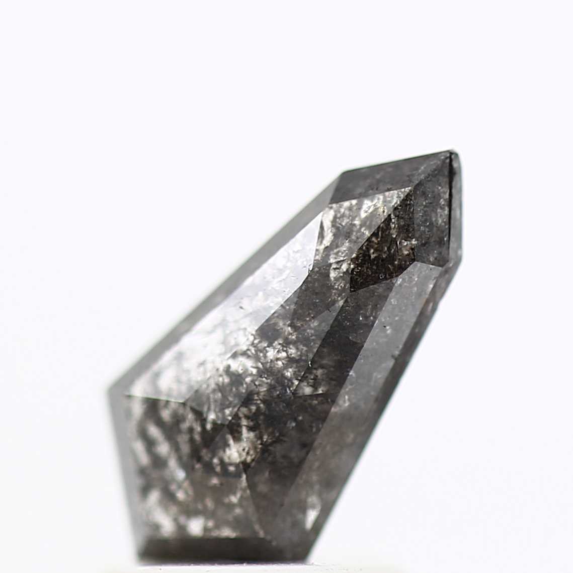 Salt and Pepper Shield Diamond ! Fancy Gray Color Diamond for Engagement Ring ! Natural Loose Diamond ! 1.61 Ct Gorgeous Diamond For Her