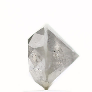 2.51 Carat Salt and Pepper Diamond Fancy Round Brilliant Cut Natural Loose Diamond