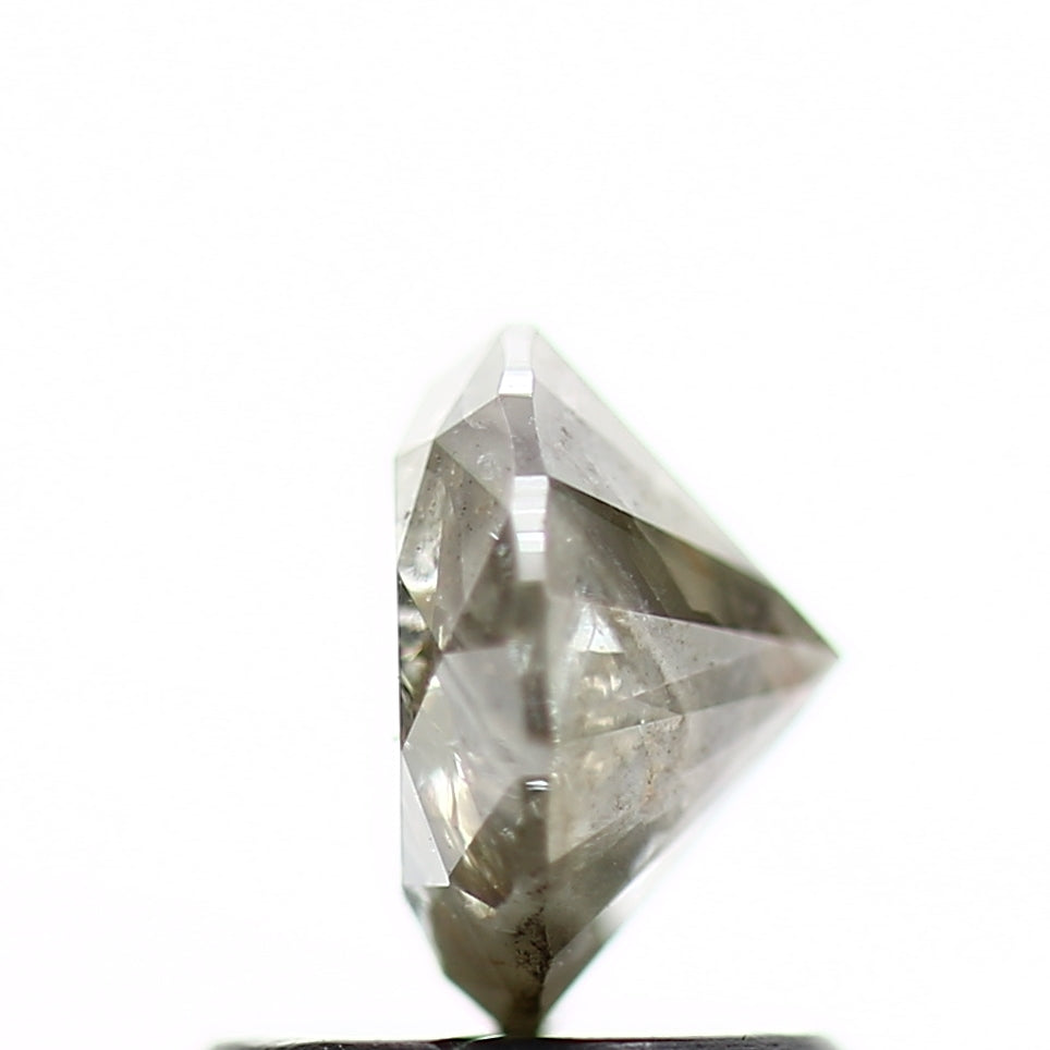 1.05 Carat Fancy Gray Round Shape Diamond Natural Loose Diamond