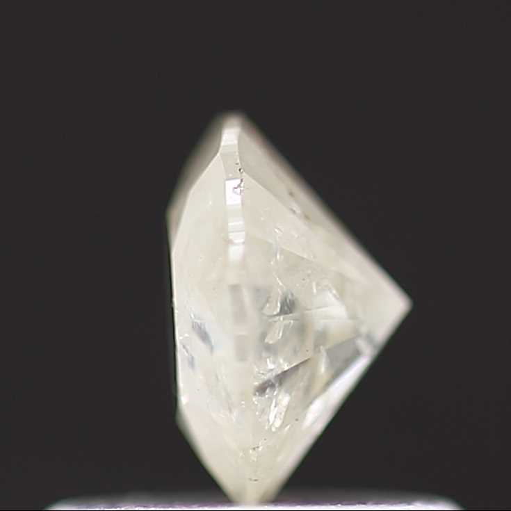 0.58 Carat Salt and Pepper Diamond Round Brilliant Cut Natural Loose Diamond