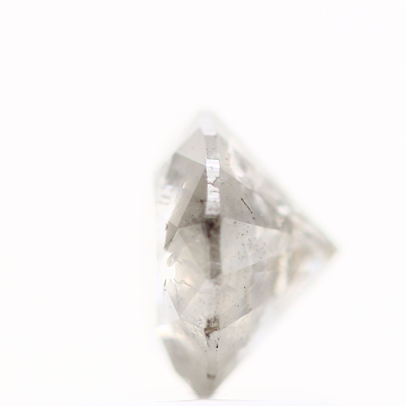 0.93 Carat Salt and Pepper Diamond Round Brilliant Cut Natural Loose Diamond