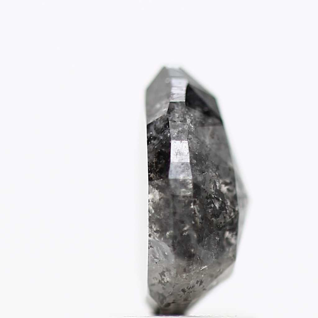 Salt and Pepper Diamond Fancy Gray Color 1.21 CT 7.70 x 5.47 x 3.28 MM Pear Cut Diamond! Natural Loose Diamond ! Christmas Gift for Her
