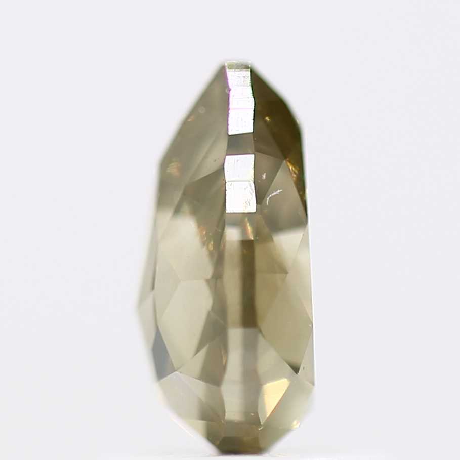 Salt and Pepper Diamond Fancy Grennish Color 0.96 CT 7.30 x 4.90 x 3.25 MM Pear Cut Diamond! Natural Loose Diamond ! Christmas Gift for Her