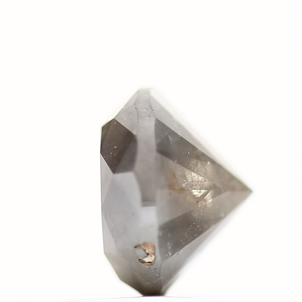 1.34 Carat Fancy Gray Round Shape Brilliant Cut Natural Loose Diamond
