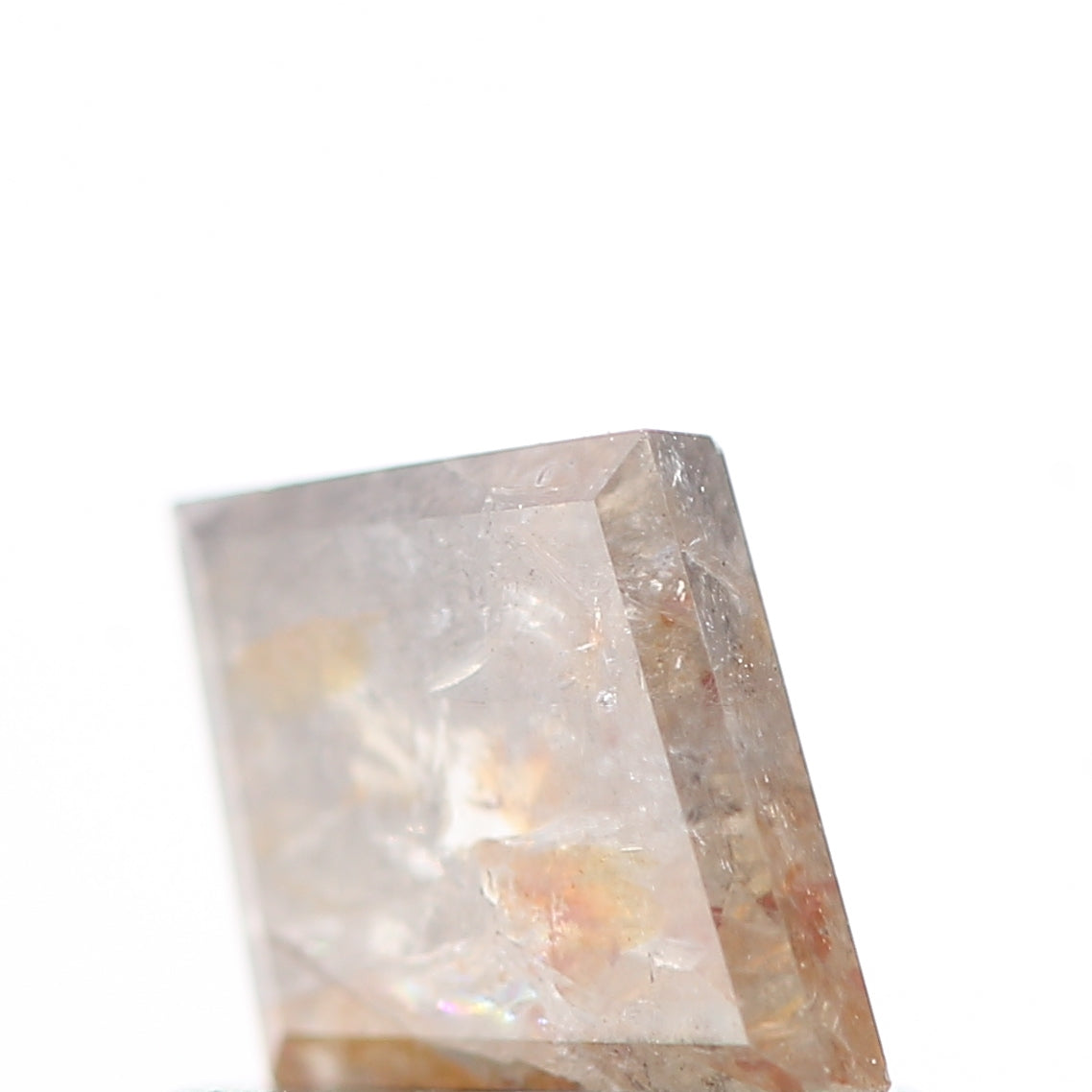 salt and pepper diamond ! 0.60 Ct 6.90 x 5.80 x 2.40 MM natural gray shield loose diamond for engagement ring for her